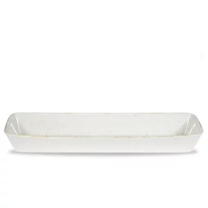 Churchill Stonecast Hints Barley White Rectangle Baking Dish 3L/105.59oz