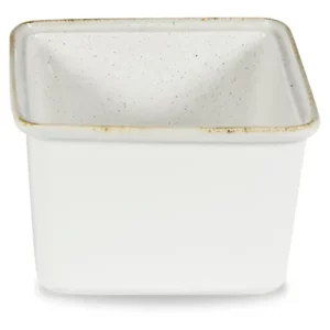 Churchill Stonecast Hints Barley White Small Casserole Dish 2L/70.39oz