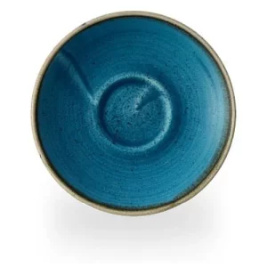 Churchill Stonecast Java Blue Cafe Espresso Saucer 11.8cm/4.5"