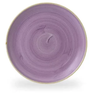 Churchill Stonecast Lavender Evolve Coupe Plate 28.8cm/11.31"