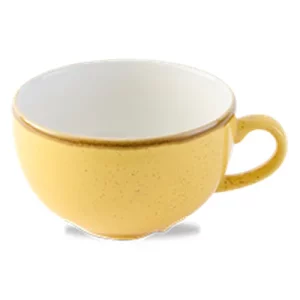 Churchill Stonecast Mustard Cappuccino Cup 227ml/8oz