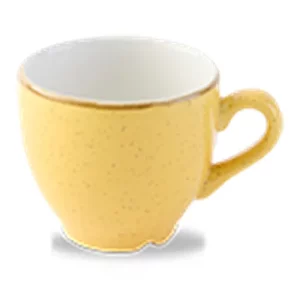 Churchill Stonecast Mustard Espresso Cup 100ml/3.5oz