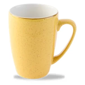Churchill Stonecast Mustard Profile Mug 340ml/12oz