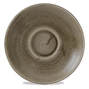Churchill Stonecast Patina Antique Taupe Espresso Saucer 11.8cm/4.5"