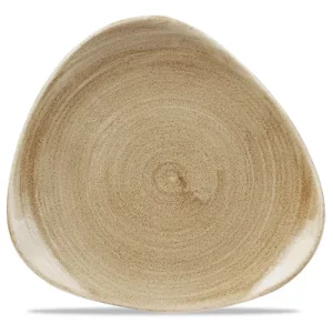 Churchill Stonecast Patina Antique Taupe Lotus Plate 19.2cm/7.5"