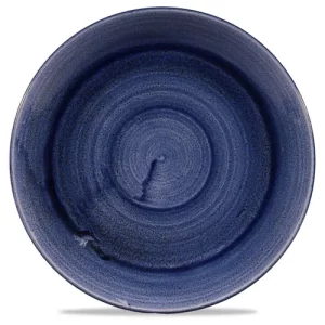 Churchill Stonecast Patina Cobalt Blue Evolve Coupe Plate 26cm/10.19"