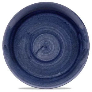 Churchill Stonecast Patina Cobalt Blue Evolve Coupe Plate 28.8cm/11.31"