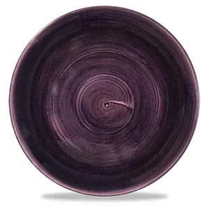Churchill Stonecast Patina Deep Purple Evolve Coupe Plate 28.8cm/11.25"
