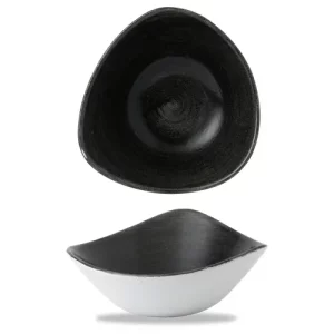 Churchill Stonecast Patina Iron Black Lotus Bowl 370ml/13.02oz