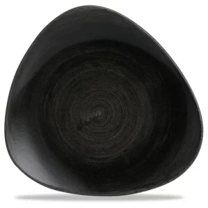 Churchill Stonecast Patina Iron Black Lotus Plate 26.5cm/10.38"