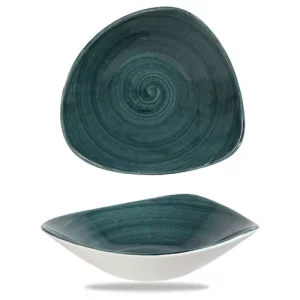 Churchill Stonecast Patina Rustic Teal Lotus Bowl 600ml/21.12oz