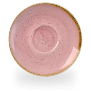 Churchill Stonecast Petal Pink Cappuccino Saucer 15.6cm/6.25"