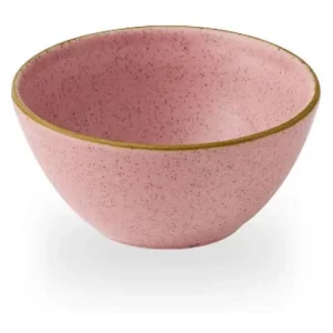 Churchill Stonecast Petal Pink Cream Snack Bowl 414ml/14oz