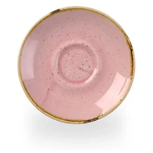 Churchill Stonecast Petal Pink Espresso Saucer 11.8cm/4.5"