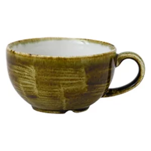 Churchill Stonecast Plume Olive Cappuccino Cup 227ml/8oz
