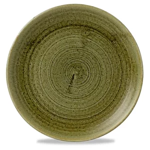 Churchill Stonecast Plume Olive Evolve Coupe Plate 21.7cm/8.25"