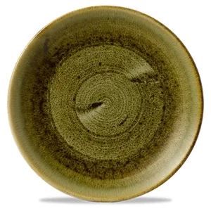 Churchill Stonecast Plume Olive Evolve Coupe Plate 28.8cm/11.25"