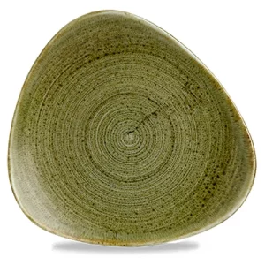 Churchill Stonecast Plume Olive Lotus Plate 22.9cm/9"