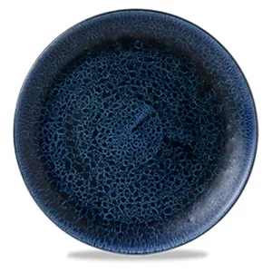 Churchill Stonecast Plume Ultramarine Evolve Coupe Plate 16.5cm/6.5"