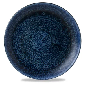Churchill Stonecast Plume Ultramarine Evolve Coupe Plate 21.7cm/8.25"