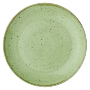 Churchill Stonecast Sage Green Evolve Coupe Plate 16.5cm/6.5"