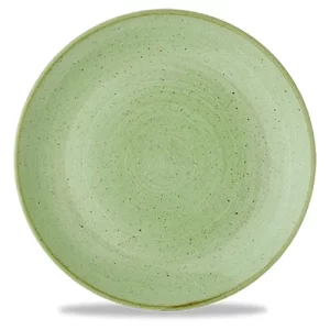 Churchill Stonecast Sage Green Evolve Coupe Plate 26cm/10.25"