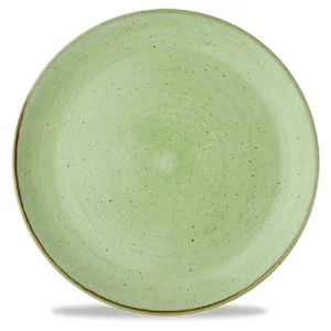 Churchill Stonecast Sage Green Evolve Coupe Plate 28.8cm/11.25"