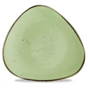 Churchill Stonecast Sage Green Lotus Plate 26.5cm/10.5"
