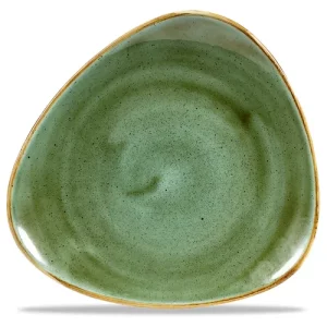 Churchill Stonecast Samphire Green Lotus Plate 19.2cm/7.5"