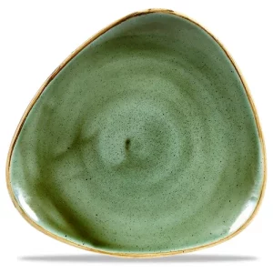 Churchill Stonecast Samphire Green Lotus Plate 22.9cm/9"