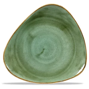 Churchill Stonecast Samphire Green Lotus Plate 26.5cm/10.38"