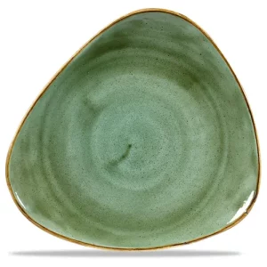 Churchill Stonecast Samphire Green Lotus Plate 31.1cm/12.19"