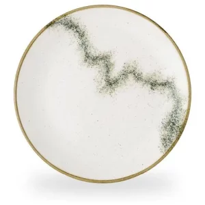 Churchill Stonecast Spice Barley White Evolve Coupe Plate 26cm/10.25"