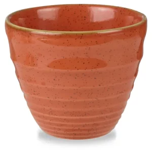 Churchill Stonecast Spiced Orange Ripple Chip Mug 280ml/9.85oz