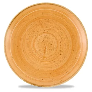 Churchill Stonecast Tangerine Evolve Coupe Plate 21.7cm/8.66"