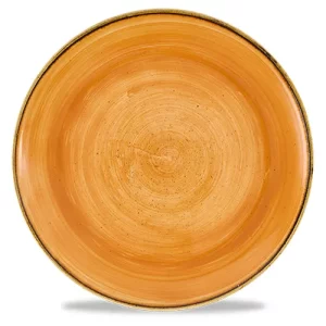 Churchill Stonecast Tangerine Evolve Coupe Plate 26cm/10.25"