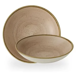 Churchill Stonecast Truffle Evolve Coupe Bowl 429ml/14.5oz