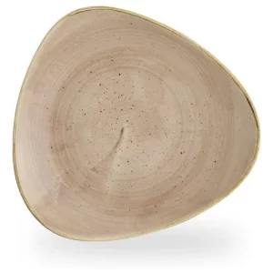 Churchill Stonecast Truffle Lotus Plate 23cm/9"