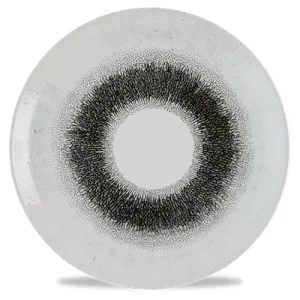 Churchill Studio Prints Agano Black Evolve Coupe Plate 28.8cm/11.34"