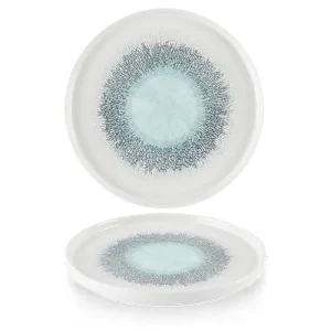 Churchill Studio Prints Fusion Blue Walled Plate 26cm/10.25"