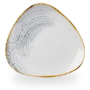 Churchill Studio Prints Homespun Accents Jasper Grey Lotus Plate 19.2cm/7.75"