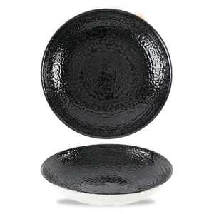 Churchill Studio Prints Homespun Chroma Black Evolve Coupe Bowl 18.2cm/7.25"
