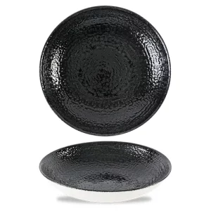 Churchill Studio Prints Homespun Chroma Black Evolve Coupe Bowl 24.8cm/9.75"