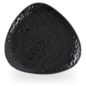 Churchill Studio Prints Homespun Chroma Black Lotus Plate 19.2cm/7.75"