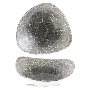 Churchill Studio Prints Kintsugi Reverse Quartz Black Lotus Bowl 369ml/13oz