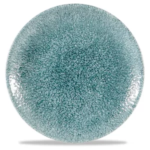 Churchill Studio Prints Raku Jade Green Evolve Coupe Plate 16.5cm/6.44"