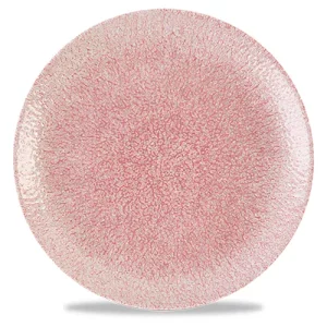 Churchill Studio Prints Raku Pink Quartz Evolve Coupe Plate 21.7cm/8.66"