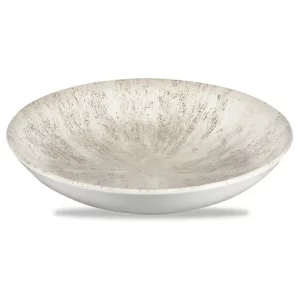 Churchill Studio Prints Stone Agate Grey Evolve Coupe Bowl 1136ml/40oz