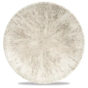 Churchill Studio Prints Stone Agate Grey Evolve Coupe Plate 16.5cm/6.44"