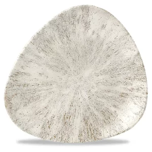 Churchill Studio Prints Stone Agate Grey Lotus Plate 22.9cm/9"
